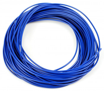 10 METRES LAYOUT WIRE BLUE-7 STRAND/0.2mm-MODEL RAILWAY-TRAINS 