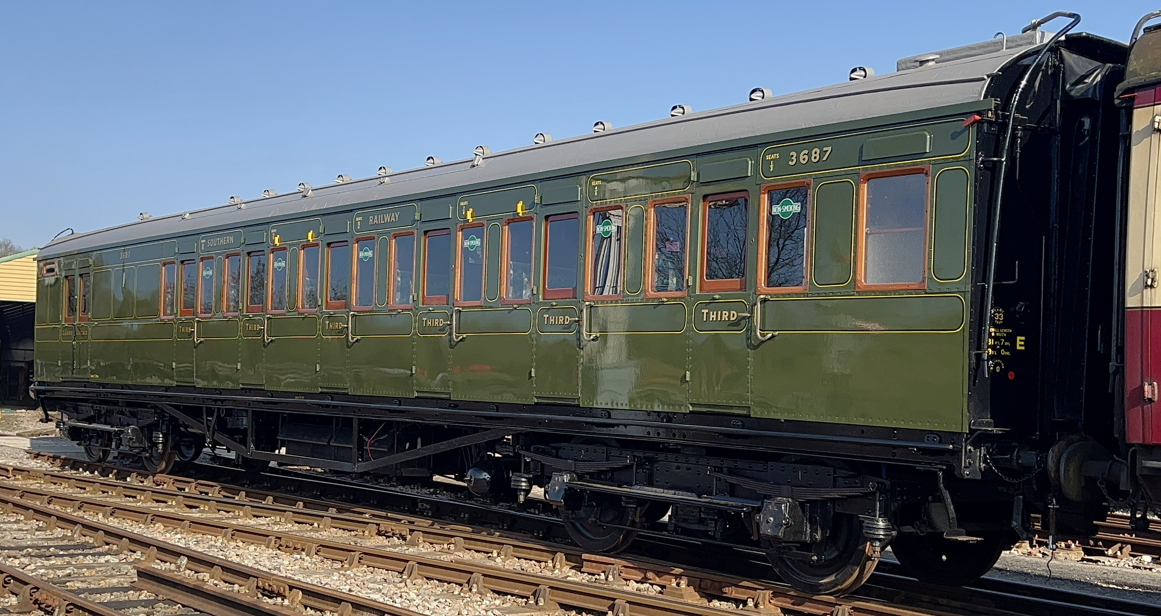 The compartment side of 3687 - Richard Salmon - 5 March 2025