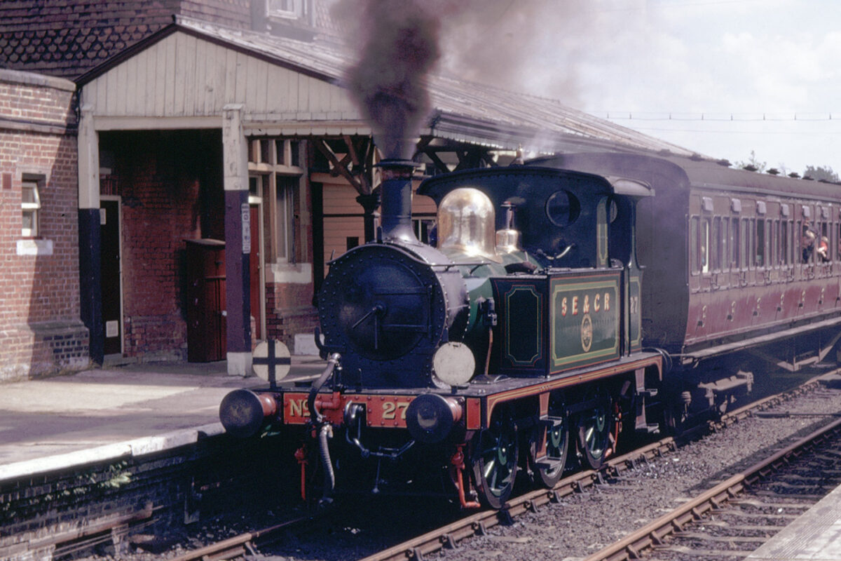 1910-built P-class 0-6-0T No. 27 at Sheffield Park in 1970 (Keith Salmon)