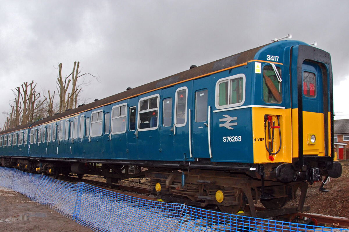 The unit on arrival at East Grinstead, 17 January 2009. (Derek Hayward)