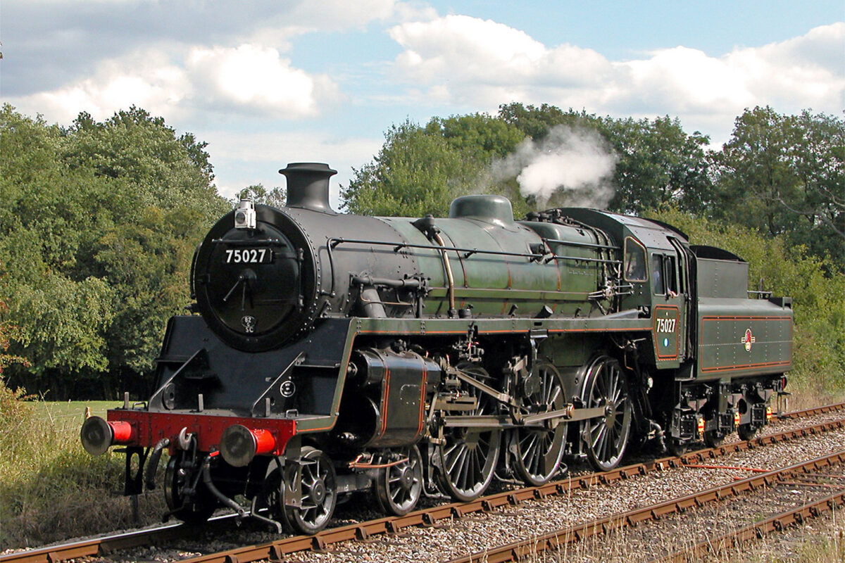 75027 at Kingscote on 27 August 2006. (Derek Hayward)