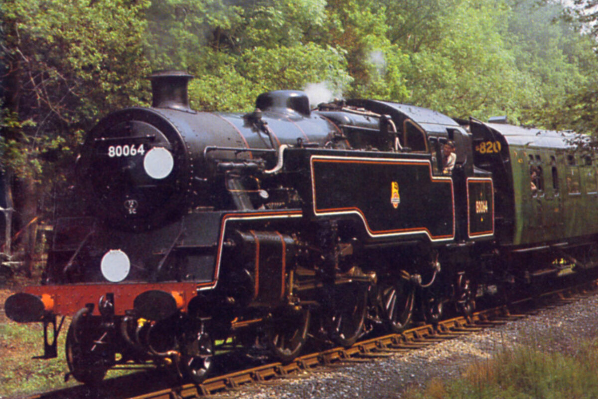 80064 In service on the Bluebell in 1986 - Mike Esau