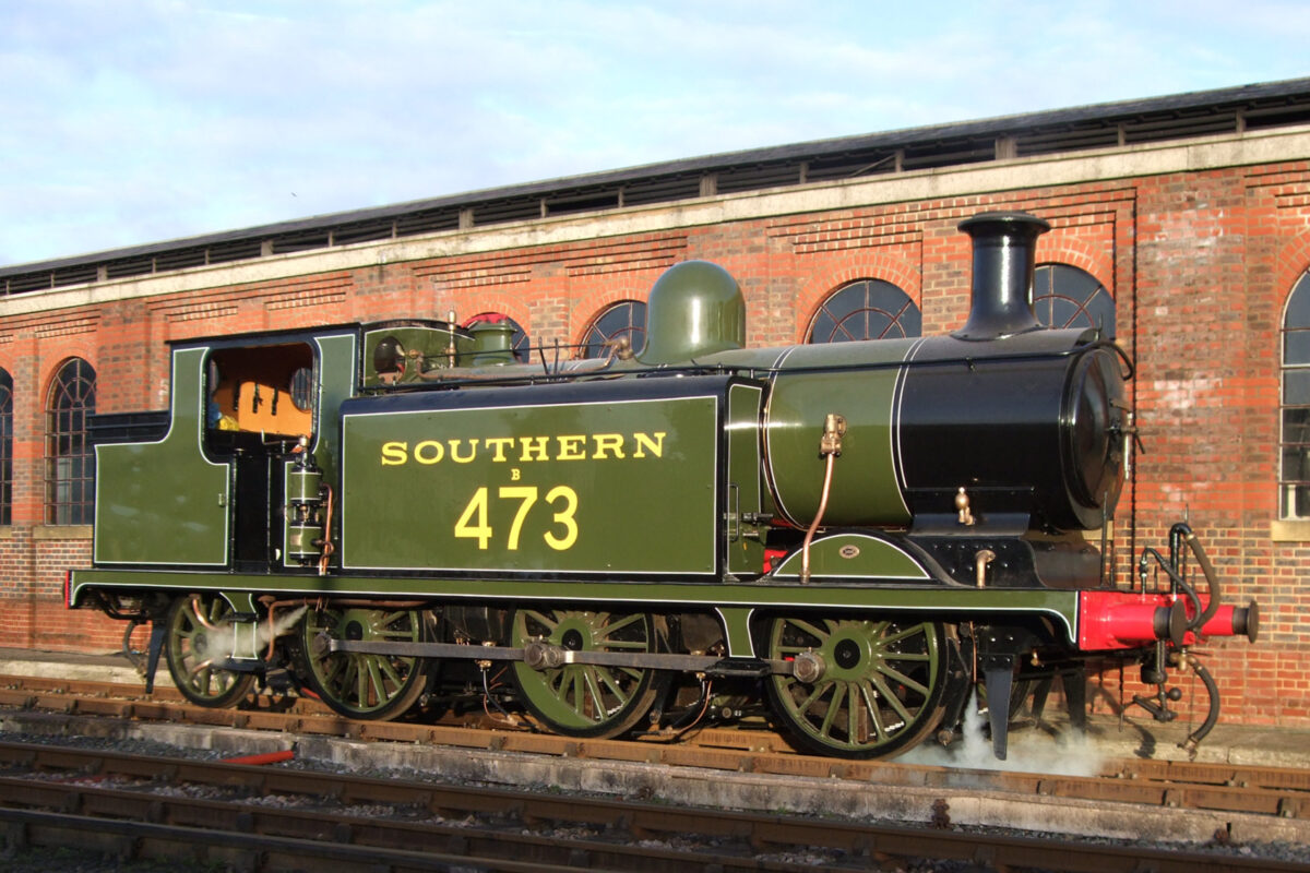 Dave Phillips' photo shows the newly outshopped loco in its 1920s guise as B473, in January 2010
