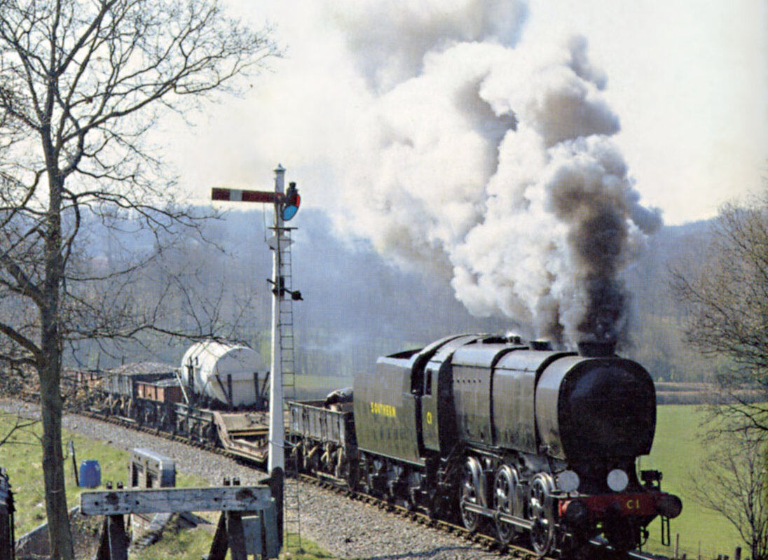 The Q1 approaches Horsted Keynes (Derek Hayward, 11 April 1994)