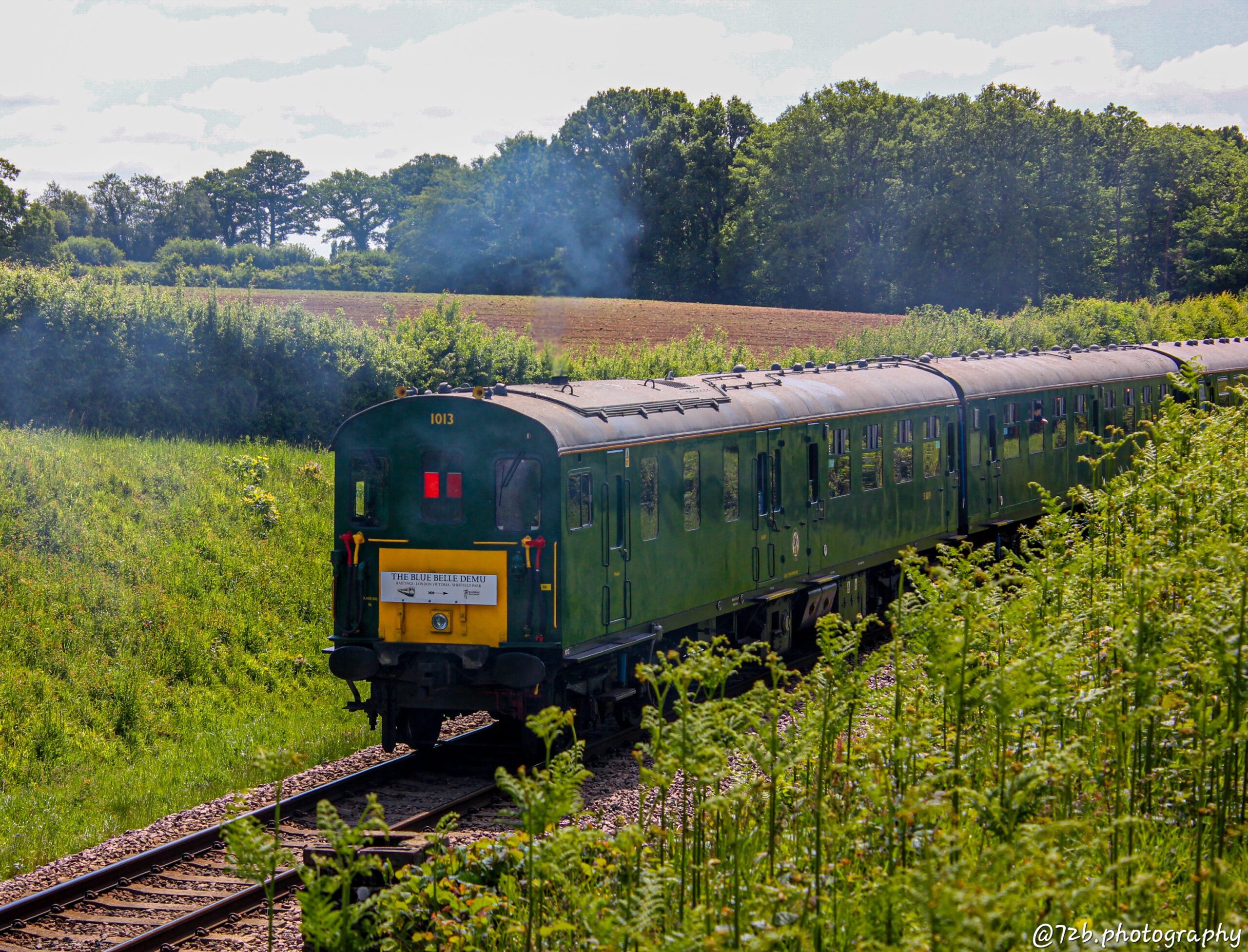 Visiting Hastings DEMU (Alfie Thomas, 17 May 2025)