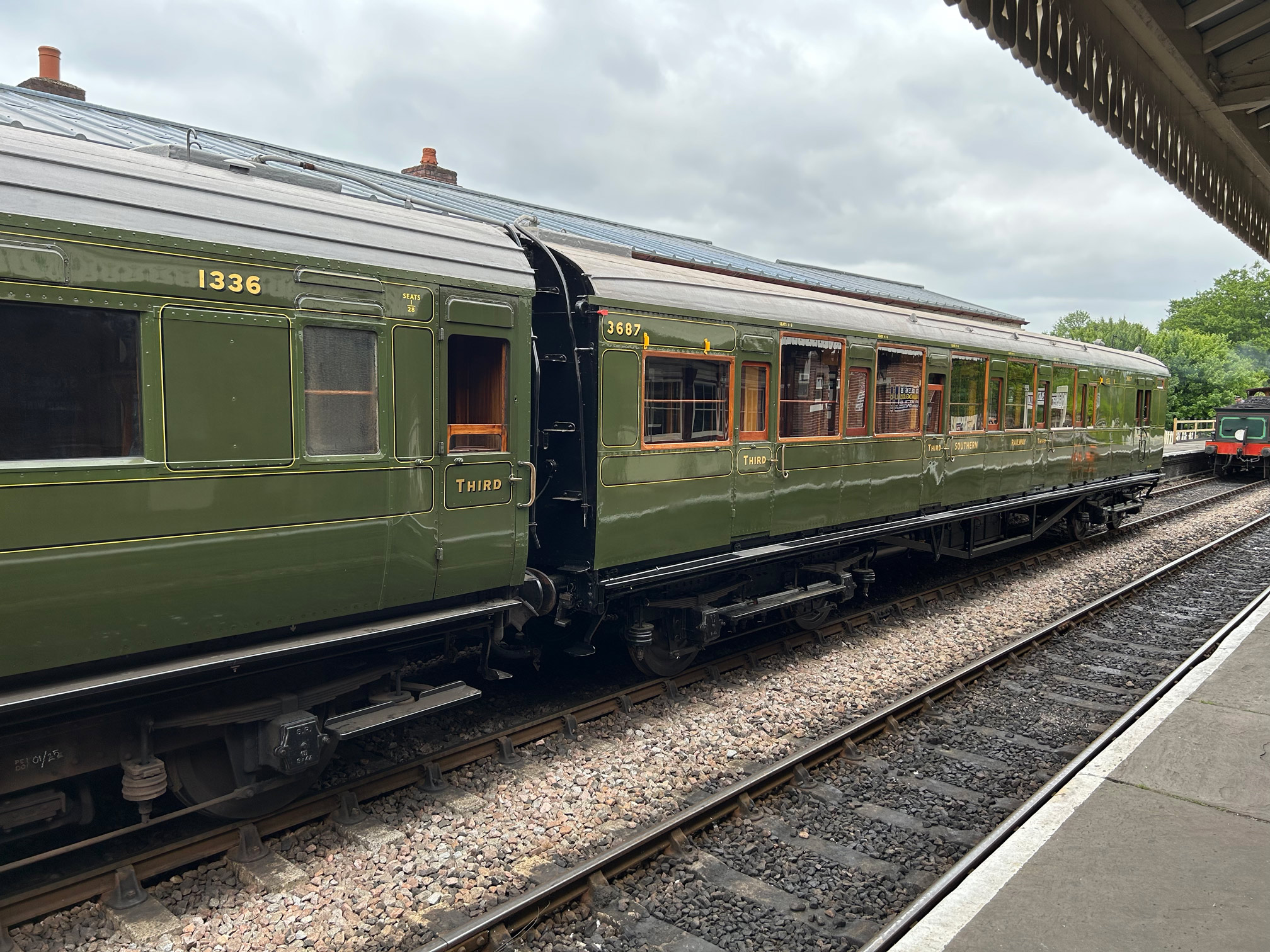 3687 Test Run -corridor side (Richard Salmon, 15 May 2025)
