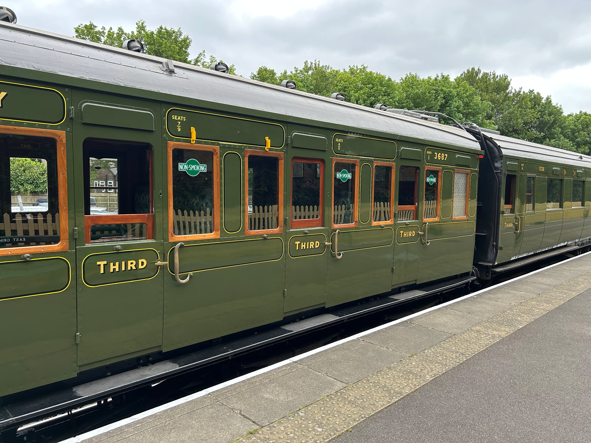 3687 Test Run - non-corridor side (Richard Salmon, 15 May 2025)