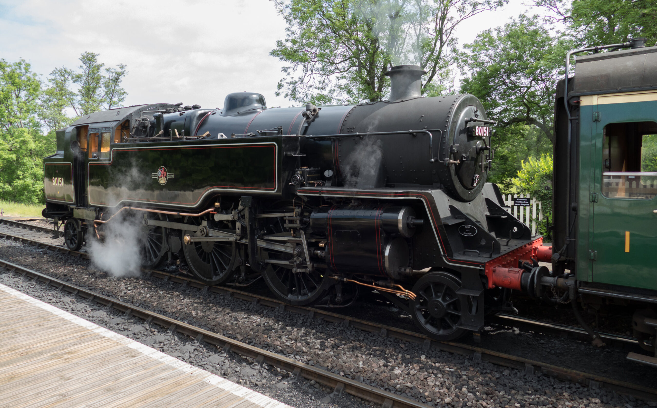 80151 at Sheffield Park (John Sandys, 22 May 2025)