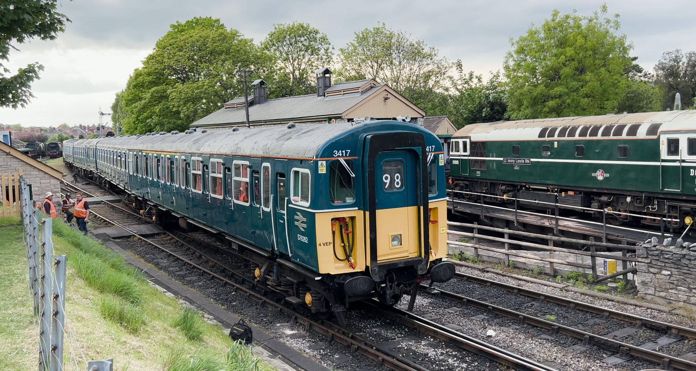 VEP approaching Swanage on 8 May 2025 - Richard Salmon