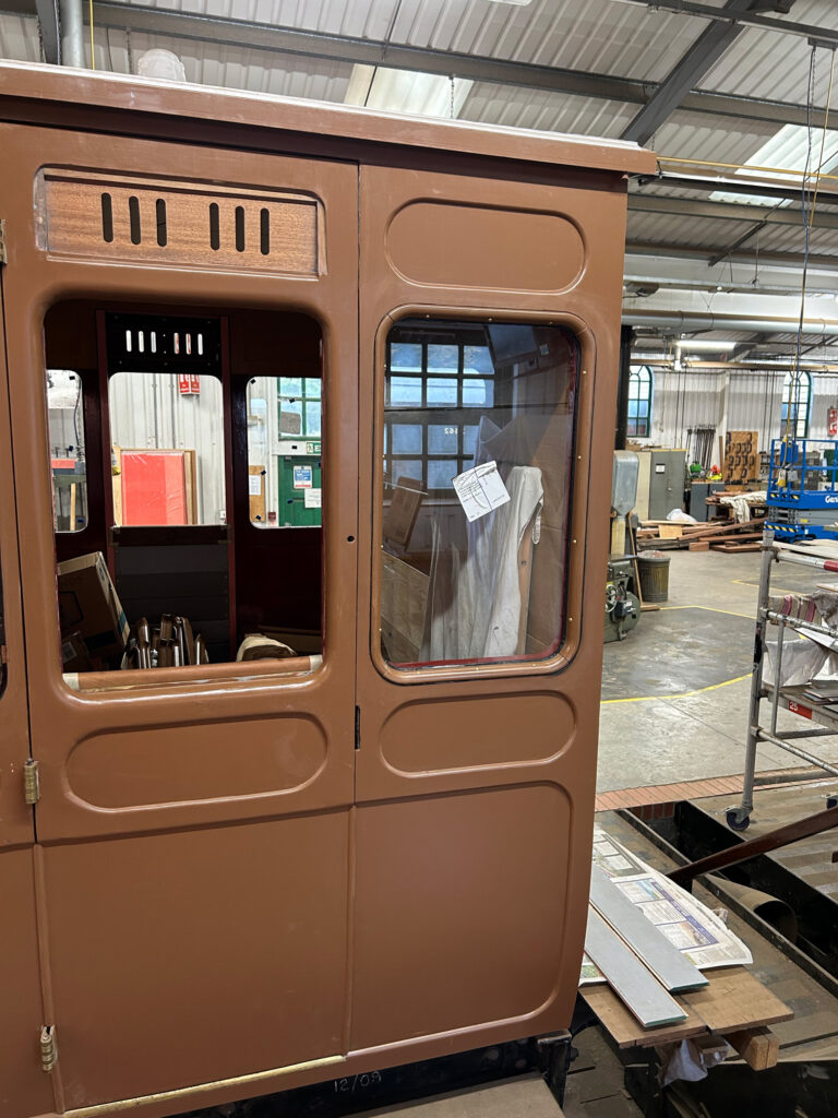 LBSCR 328 - the first side-light to have its mouldings fitted (Richard Salmon - 15 October 2025)