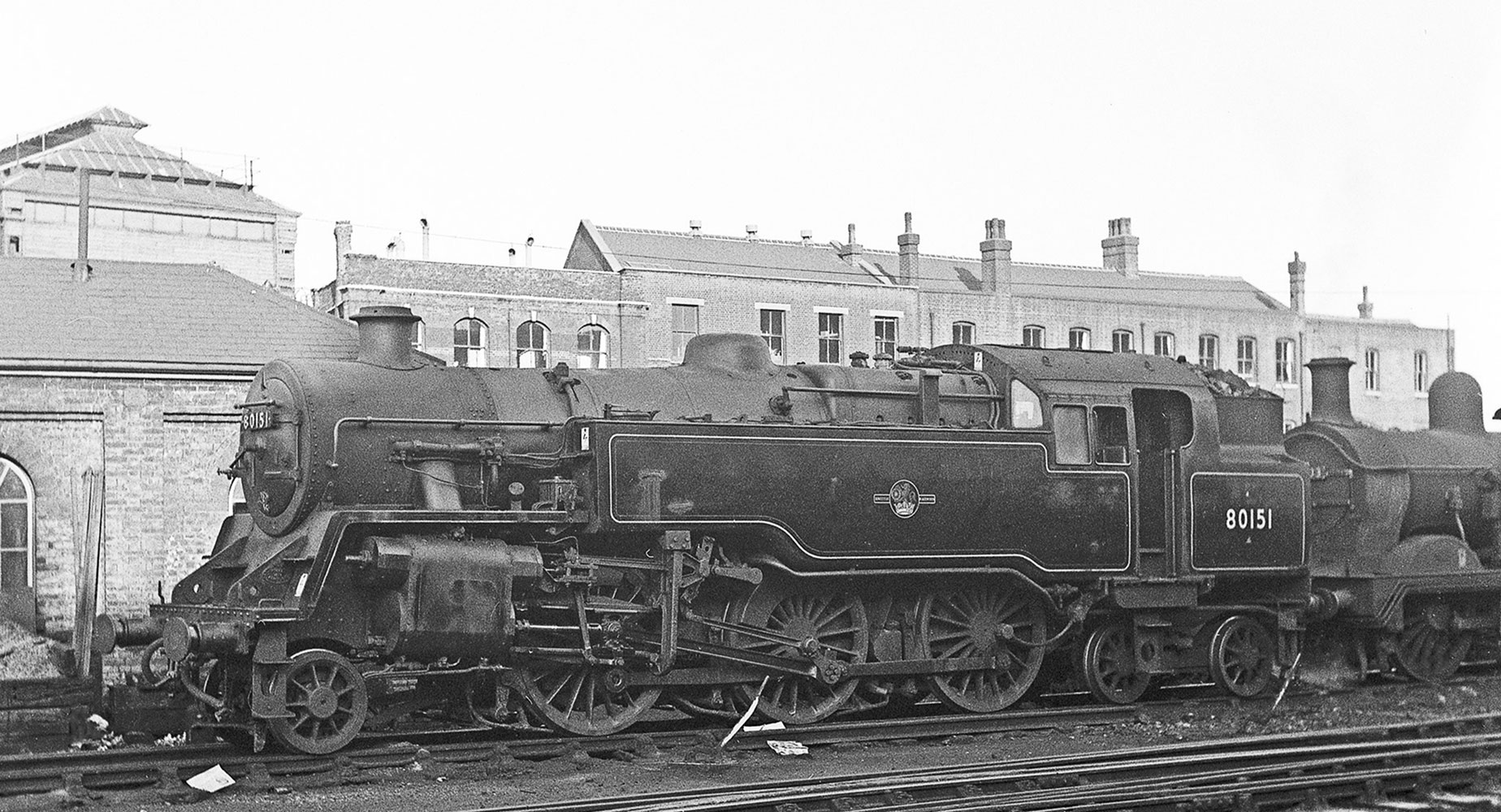80151 at Brighton (Charlie Verrall - 2 September 1962)