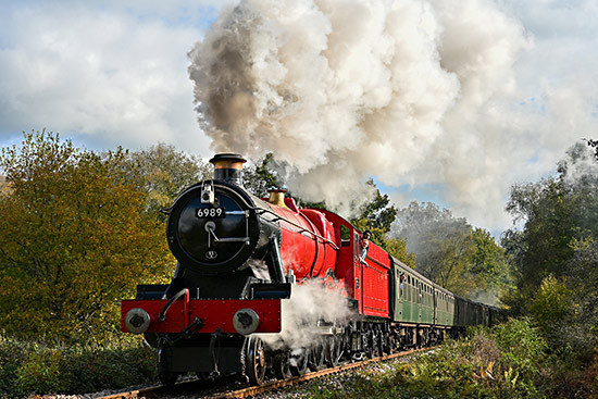 6989 Wightwick Hall on the Bluebell 26 Oct 25 - Peter Hollands 6989 Wightwick Hall on the Bluebell 26 Oct 25 - Peter Hollands