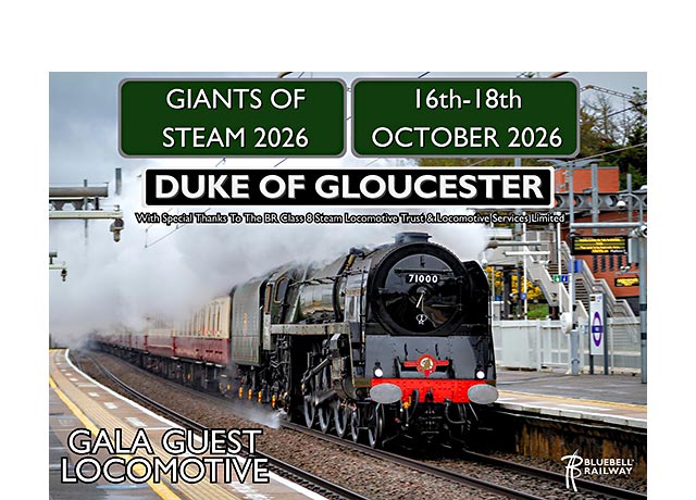Guest Locomotive Announcement – Giants of Steam 2026